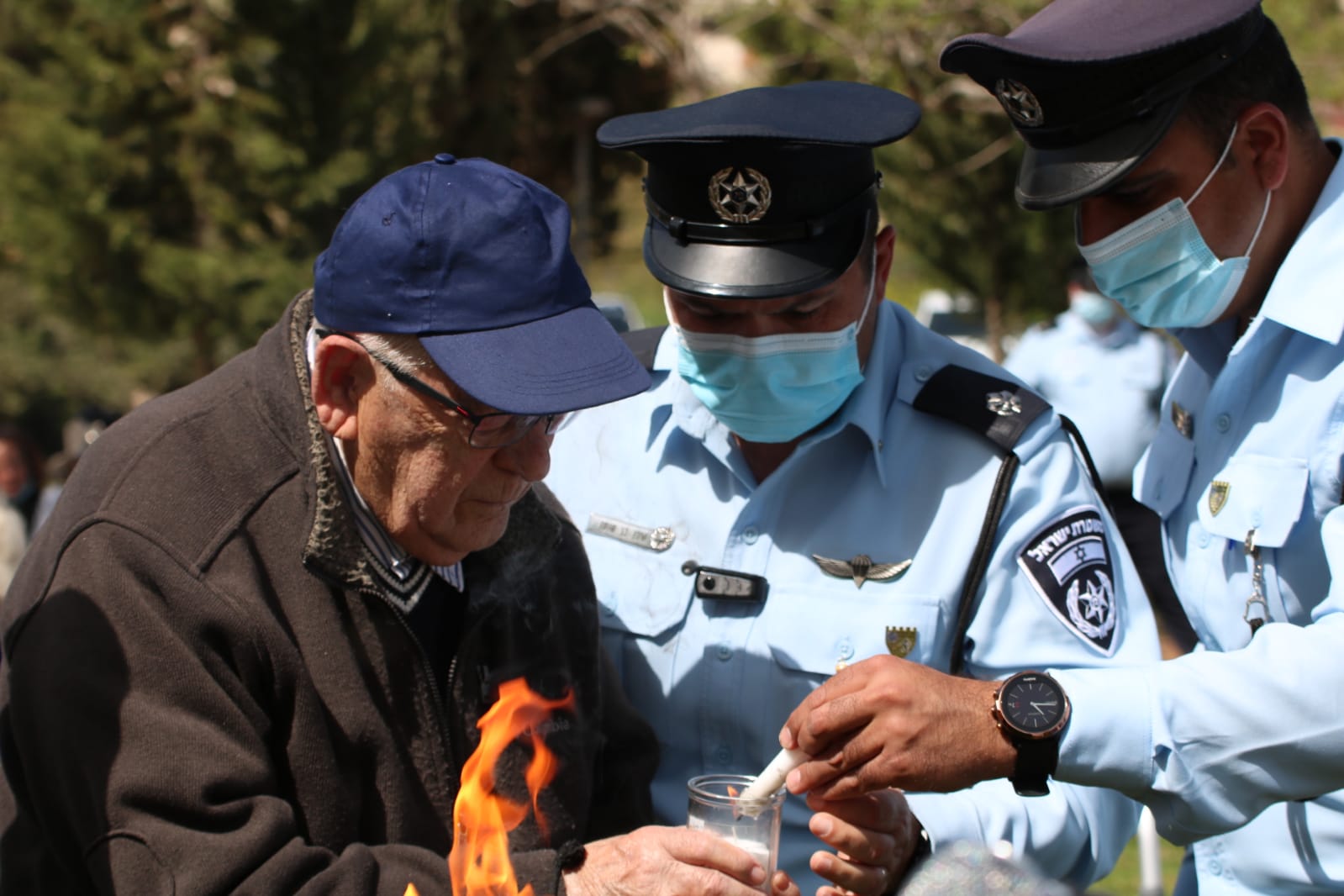 טקס יום הזיכרון לשואה ולגבורה תשפא