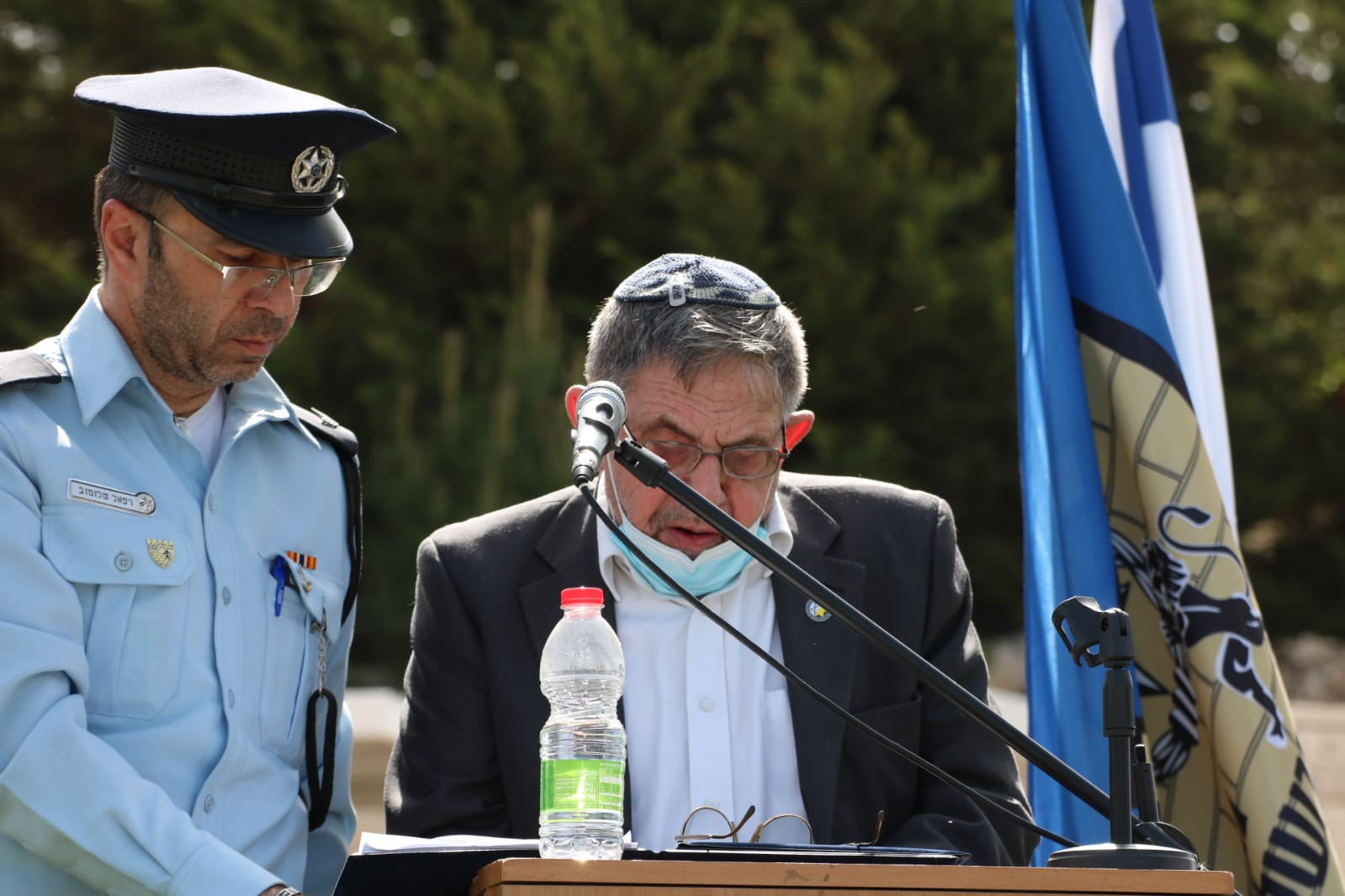 טקס יום הזיכרון לשואה ולגבורה תשפא