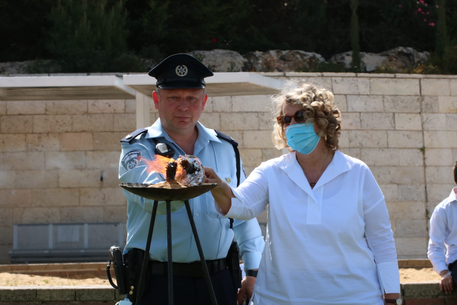 טקס יום הזיכרון לשואה ולגבורה תשפא